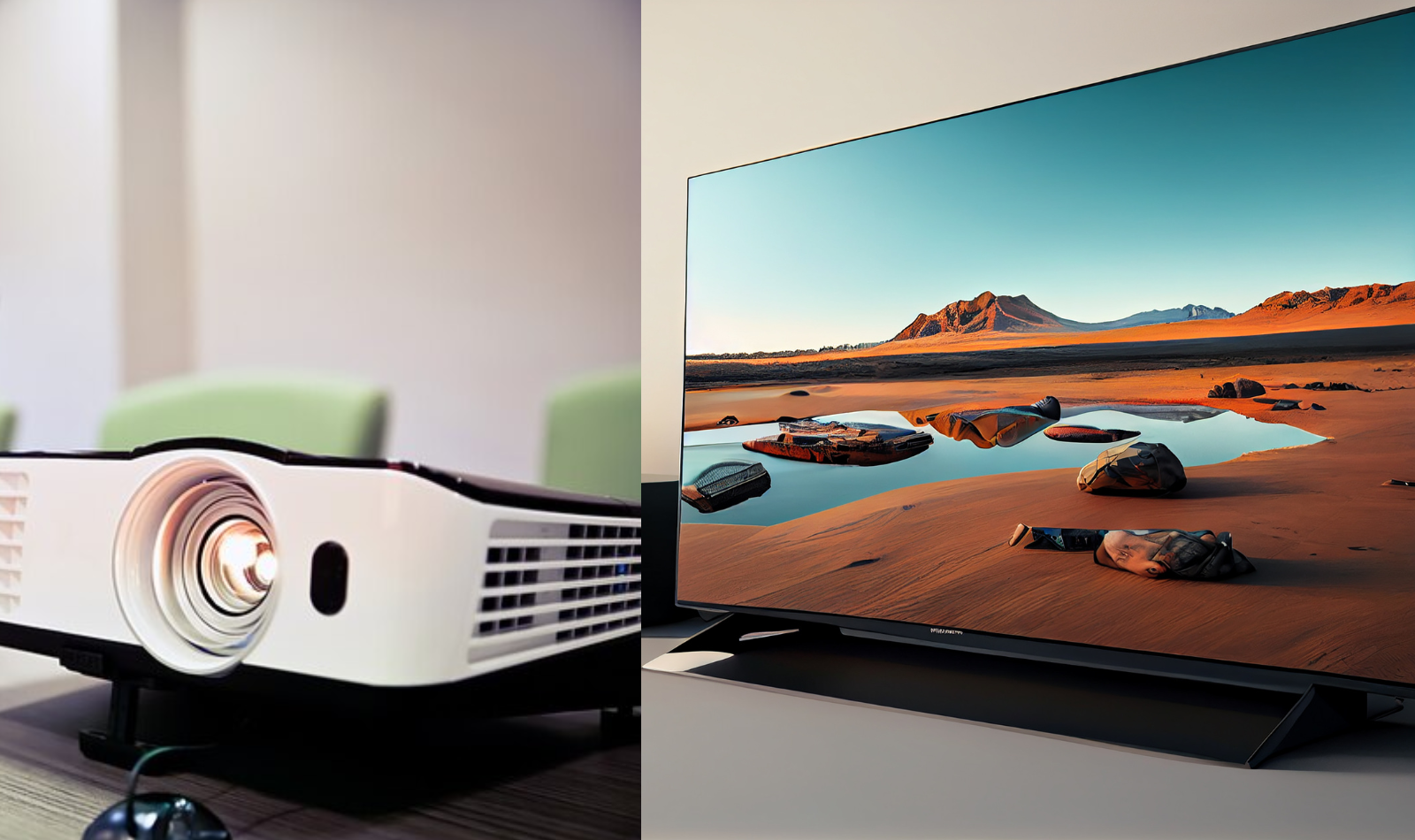 TV vs Projector